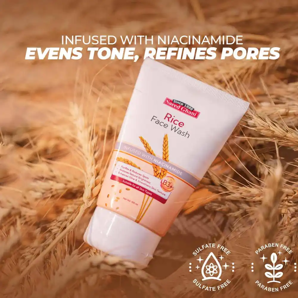 Brightening & Nourishing Rice Face Wash - Image 5