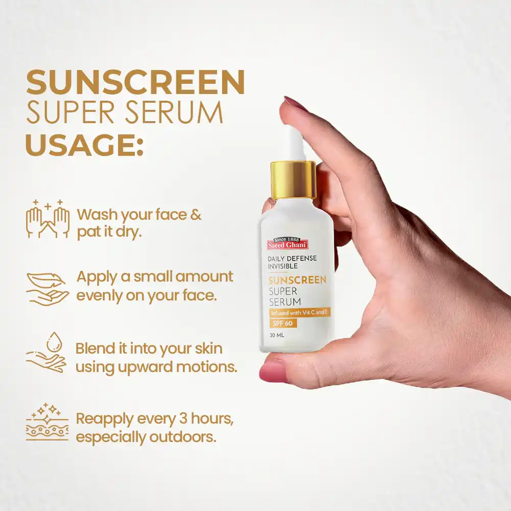 Daily Defense Invisible Sunscreen Super Serum SPF 60 - Image 4